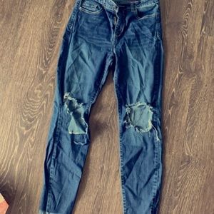 Skinney jeans high waisted
